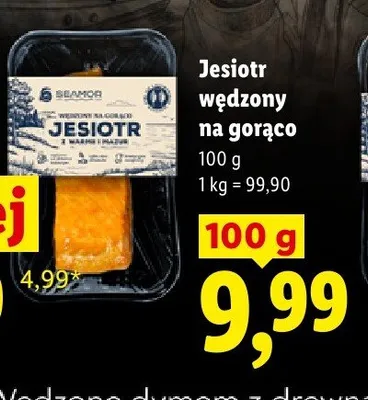 Jesiotr wędzony na gorąco promocja w Lidl