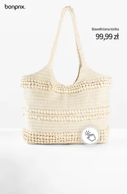 Bawełniana torba Bonprix promocja w bonprix