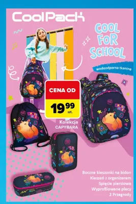Kolekcja Capybara CoolPack promocja w Carrefour