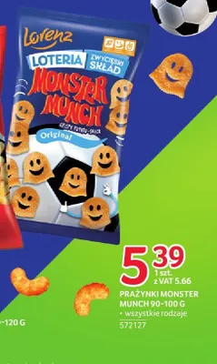 Prażynki Lorenz Monster Munch Original promocja w Selgros