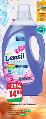 Żel do prania kolorów Lensil promocja w Dino