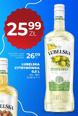 Lubelska Cytrynówka promocja w Duży Ben