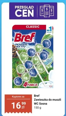 Zawieszka do muszli WC Sosna promocja w Dino