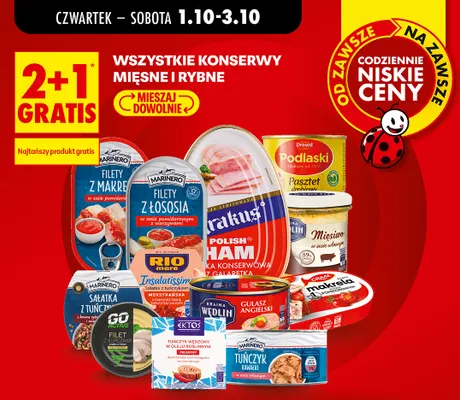 Sałatka z tuńczykiem Marinero promocja w Biedronka