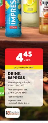 Drink Impress promocja w Stokrotka