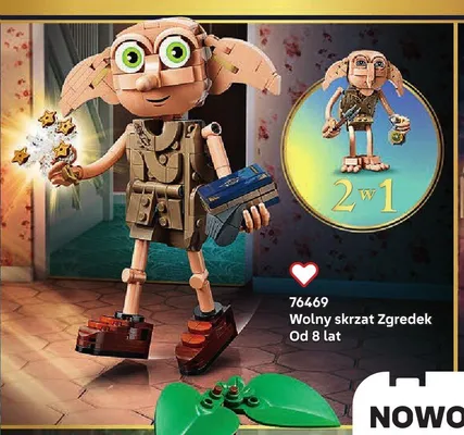 Klocki LEGO Harry Potter Wolny skrzat Zgredek 76469 promocja w LEGO
