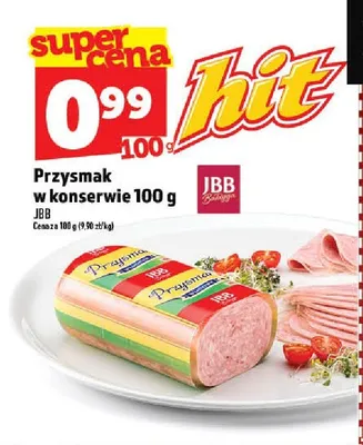 Przysmak w konserwie JBB promocja w TOPAZ