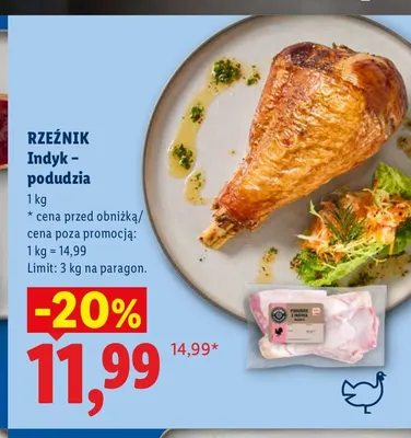 Indyk podudzia Rzeźnik promocja w Lidl