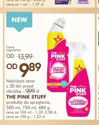 Produkty do sprzątania The Pink Stuff 750ml promocja w Super-Pharm