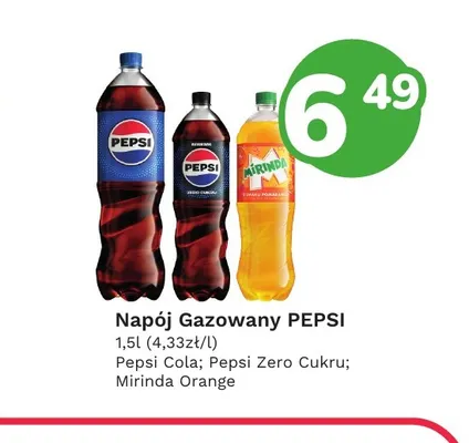 Napój gazowany Mirinda Orange promocja w Limonka