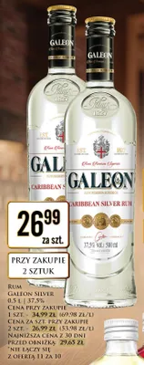 Rum Galeon Silver promocja w Dino