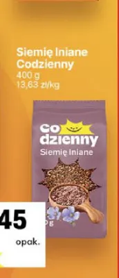 Siemię lniane Codzienny promocja w Delikatesy Centrum