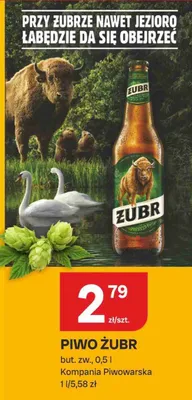 Piwo Żubr promocja w Chorten