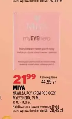 Nawilżający krem pod oczy myEYEhero Miya promocja w Drogerie Natura