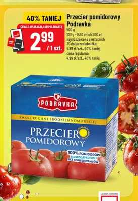 Przecier pomidorowy Podravka promocja w POLOmarket
