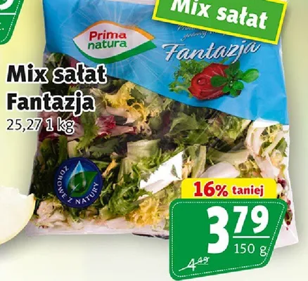 Mix sałat Fantazja promocja w Prim Market