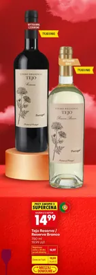 Wino Reserva czerwone wytrawne promocja w Biedronka