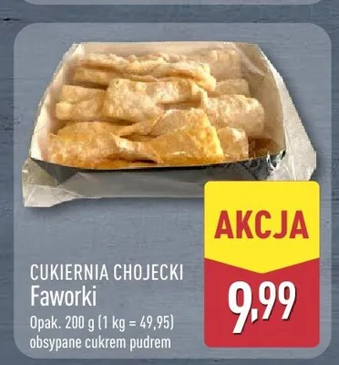 Faworki CUKIERNIA CHOJECKI promocja w Aldi