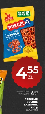 Precelki solone Lajkonik promocja w Duży Ben