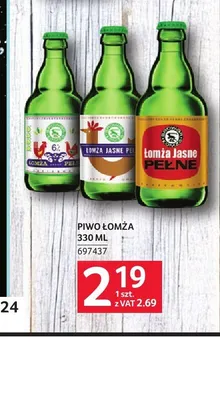 Piwo Łomża promocja w Selgros