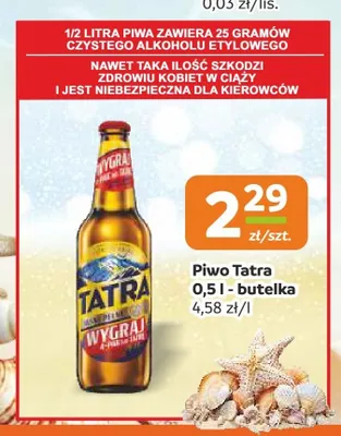 Piwo Tatra Jasne Pełne promocja w Gama