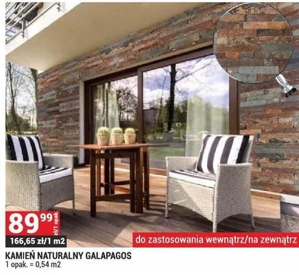 Kamień naturalny Galapagos promocja w Merkury Market