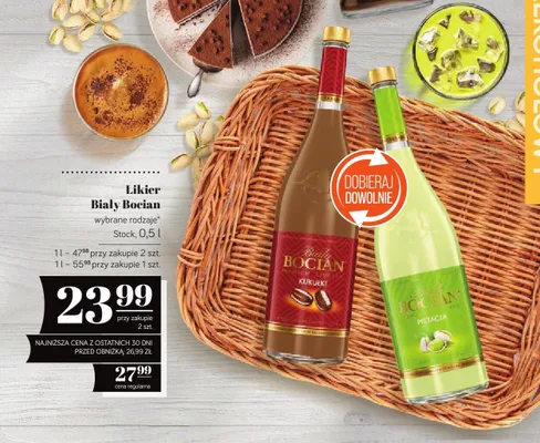 Likier biały bocian Stock 0,5l promocja w POLOmarket