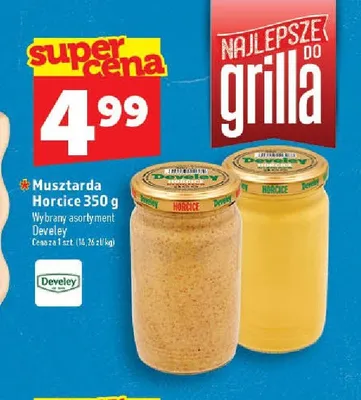 Musztarda Develey Horcice 350g promocja w TOPAZ