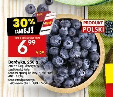 Borówka promocja w Twój Market