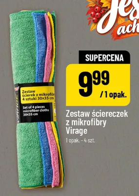 Zestaw ściereczek z mikrofibry Virage promocja w POLOmarket