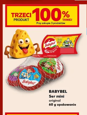 Ser mini original Babybel promocja w Kaufland