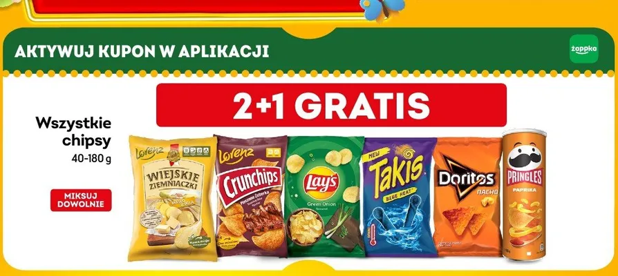 Chipsy Lorenz Wiejskie Ziemniaczki promocja w Żabka