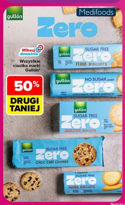Ciastka Gullón Zero Maria Biscuits promocja w Carrefour