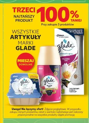 Artykuły marki Glade promocja w Kaufland