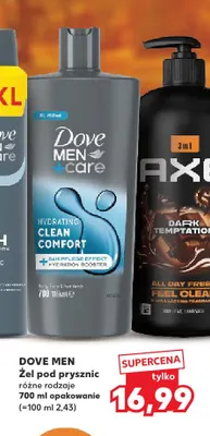 Żel pod prysznic Dove Men+Care promocja w Kaufland