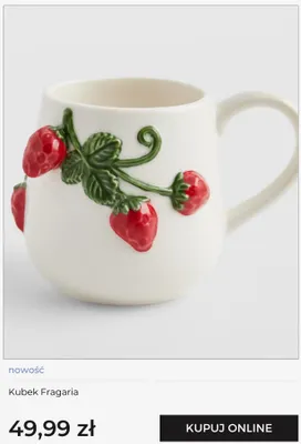 Kubek Fragaria home&you promocja w home&you