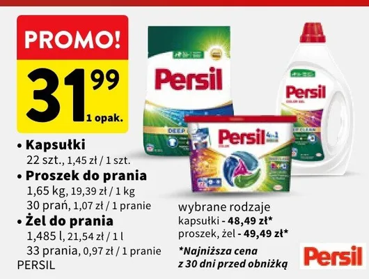 Żel do prania promocja w Intermarche