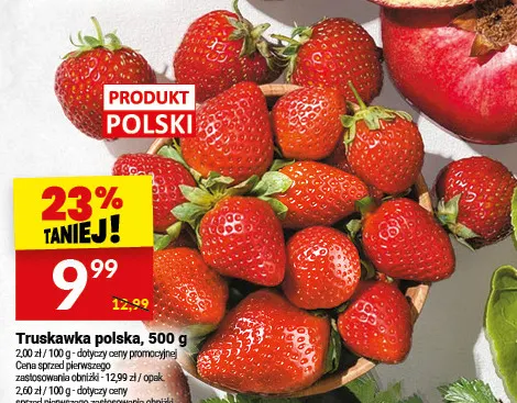 Truskawki polskie promocja w Twój Market