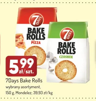 Bake Rolls czosnek 7Days promocja w Avita