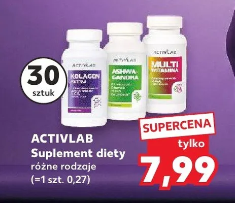 Suplement diety różne rodzaje promocja w Kaufland