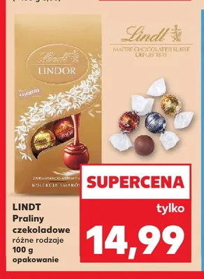 Praliny czekoladowe Lindt Lindor promocja w Kaufland