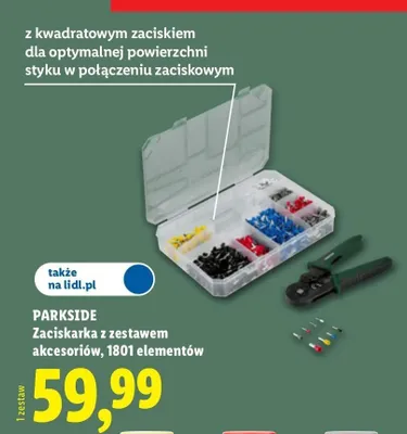 Zaciskarka z zestawem akcesoriów Parkside promocja w Lidl