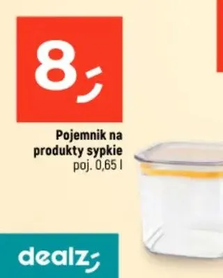 Pojemnik na produkty sypkie 0,65 l promocja w Dealz