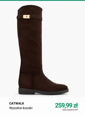 Wysokie kozaki Catwalk promocja w Deichmann