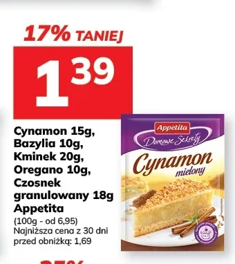 Oregano Appetita promocja w Hitpol