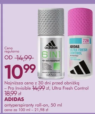 Antyperspiranty roll-on 5 in 1, Ultra Fresh Control promocja w Super-Pharm