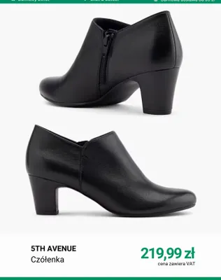 Czółenka 5th Avenue promocja w Deichmann