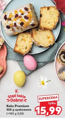 Keks Premium promocja w Kaufland