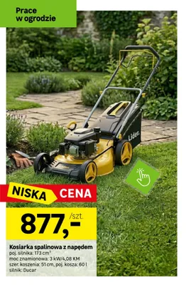 Kosiarka spalinowa z napędem Lider promocja w Leroy Merlin