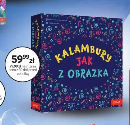 Gra planszowa Kalambury jak z obrazka Trefl promocja w Empik